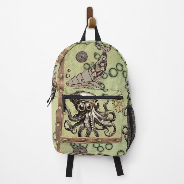 Item preview, Steampunk Octopus Ocean Art designed and sold by Amandajoy333.