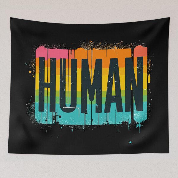 Item preview, We are all humans LGBT designed and sold by TomFrontierArt.