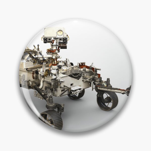 Item preview, STK204861S-Mars Perseverance rover on white background.  designed and sold by StocktrekImages.