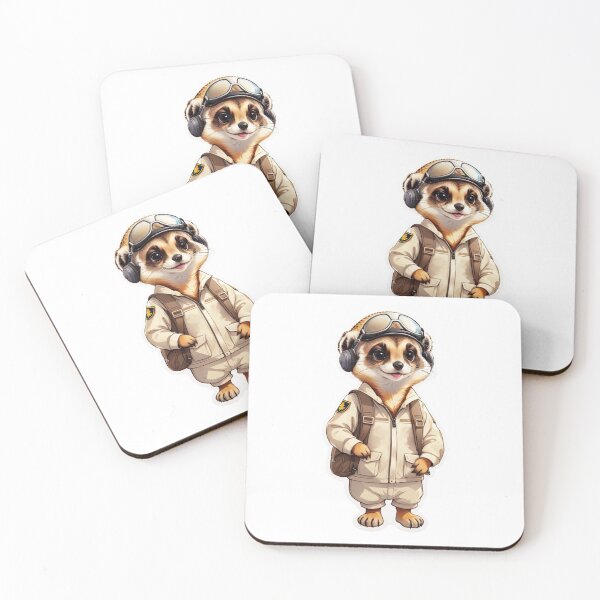 Item preview, Pilot Captain Meerkat designed and sold by LabZoidd.