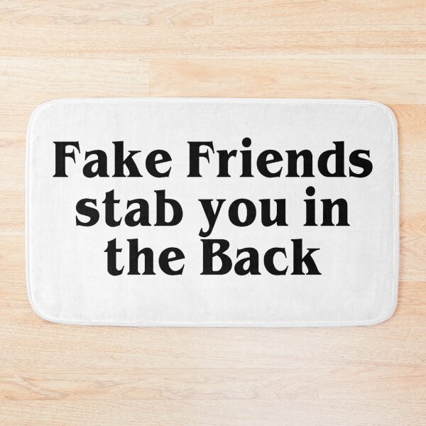 Item preview, Fake Friends stab you in the back | Stylish typography designed and sold by ProdbyNiECO.