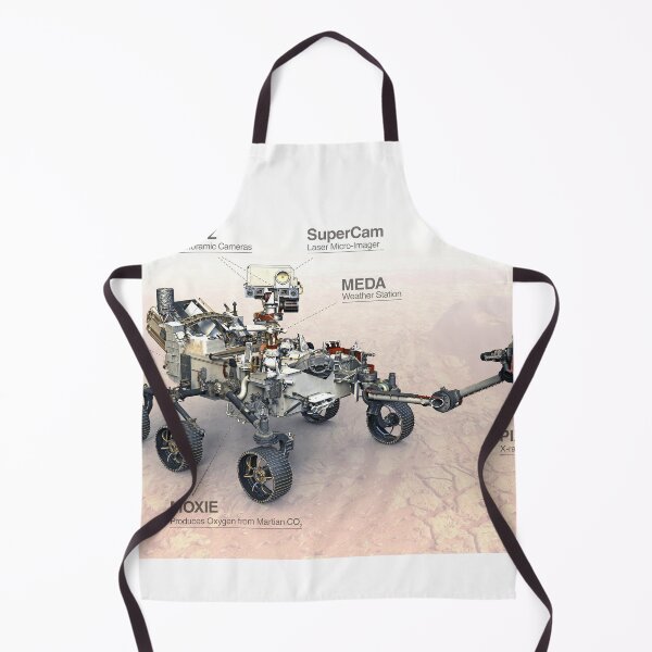 Item preview, STK204863S-Mars Perseverance rover with annotations of various instruments designed and sold by StocktrekImages.