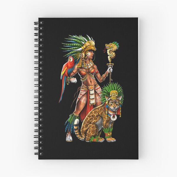Item preview, Aztec Jaguar Warrior Woman designed and sold by underheaven.