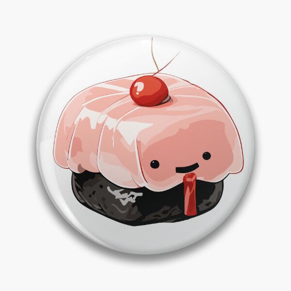 Item preview, kawaii sushi | kawaii umeboshi designed and sold by MindFrank.