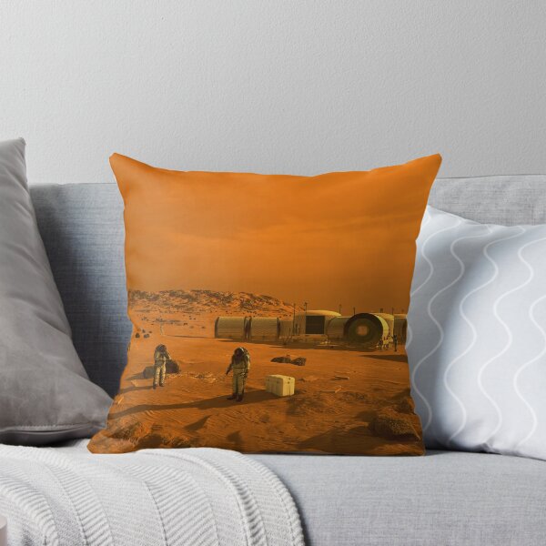Item preview, STK204864S-Astronauts and human habitats on Mars. designed and sold by StocktrekImages.