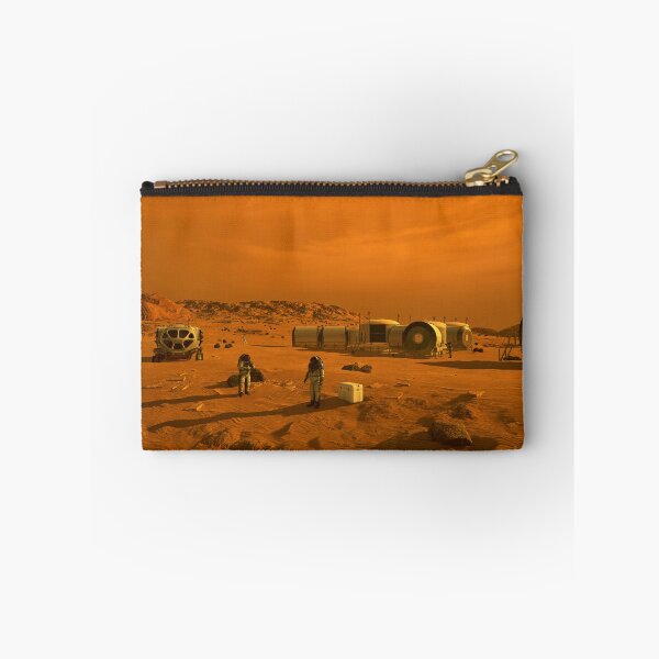 Item preview, STK204864S-Astronauts and human habitats on Mars. designed and sold by StocktrekImages.
