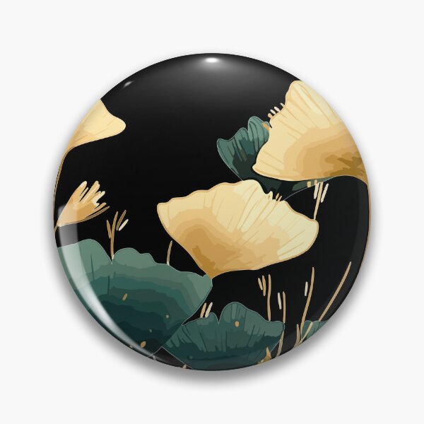 Item preview, Gilded Elegance: The Gold Glam Gingko designed and sold by EmeraldeaArt.