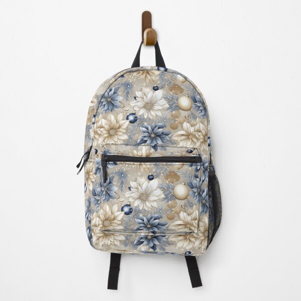 Item preview, Christmas Pattern, vintage-style, floral motifs, ornaments, flowers designed and sold by Cerulean-Shop.