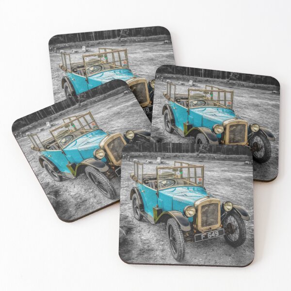 Item preview, Austin 7 Vintage Car Art designed and sold by AJEvans.