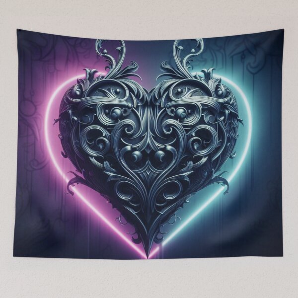 Item preview, Gothic Heart and Neon Lights designed and sold by erkabees.