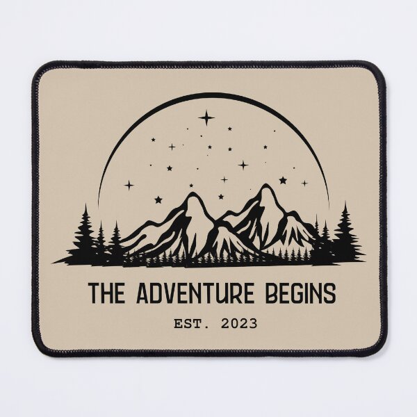 Item preview, The Adventure Begins | Camping shirt | Funny Camping | Nature Shirt | Mountain Shirt | Camping Shirt designed and sold by WycWycCo.