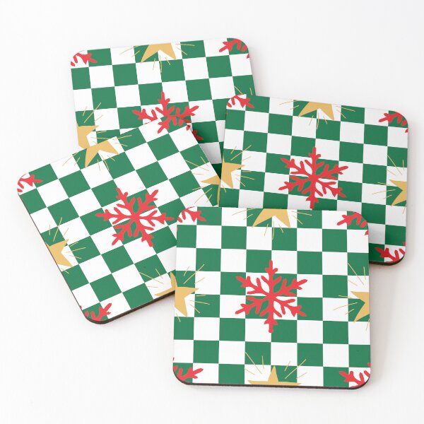 Item preview, Christmas Checkered Pattern designed and sold by BettySpicer.