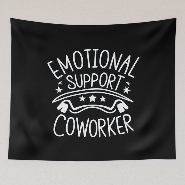 Item preview, Emotional Support Coworker designed and sold by NNisu.