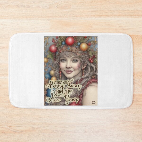 Item preview,  Merry Xmas and Happy New Year; Fantasy; designed and sold by StickerApe.