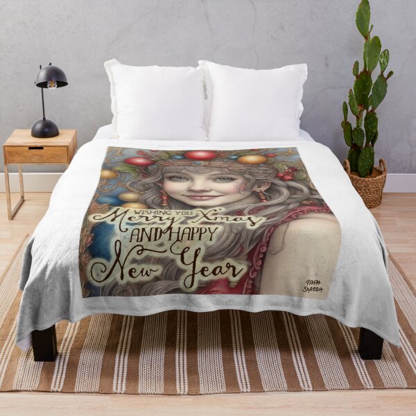 Item preview,  Merry Xmas and Happy New Year; Fantasy; designed and sold by StickerApe.