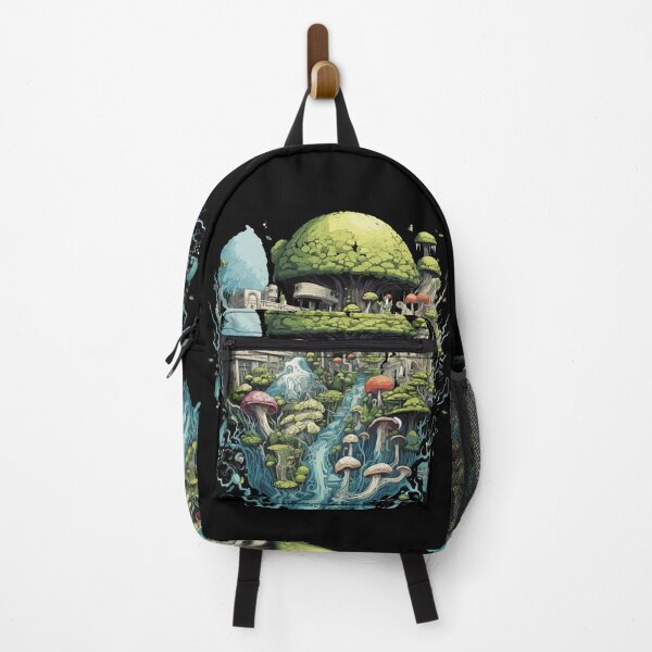 Item preview, Bizarre land of colorful fungus designed and sold by Hisirdoux.
