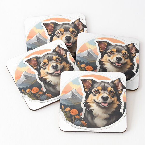Item preview, dog sticker designed and sold by RAILGUNWII.