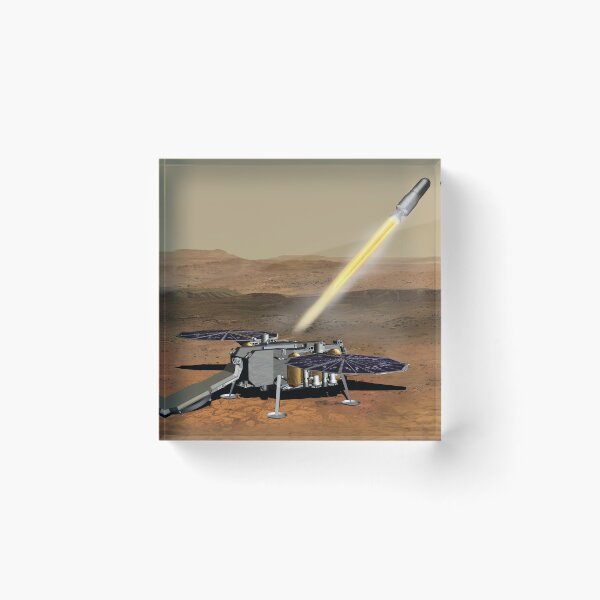 Item preview, STK204865S-Concept of how the Mars Ascent Vehicle could be launched from the surface of Mars. designed and sold by StocktrekImages.