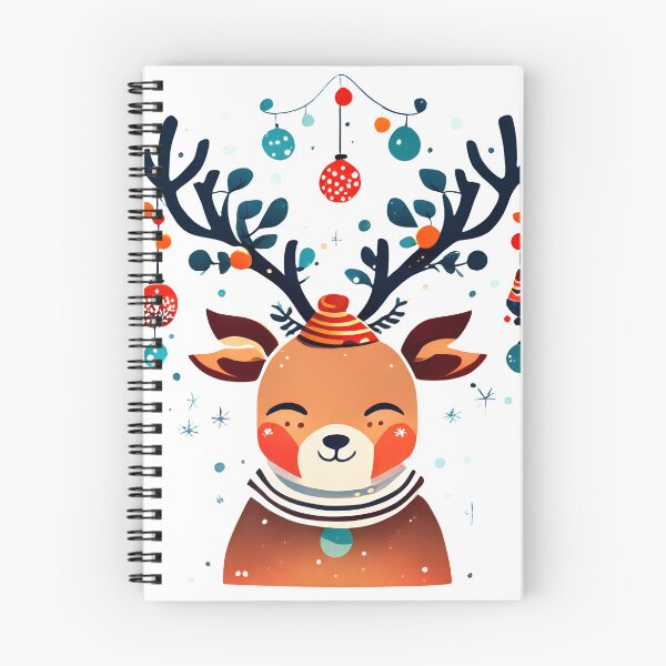 Item preview, Festive Reindeer Delight - Christmas Holiday Design designed and sold by FOCorps.