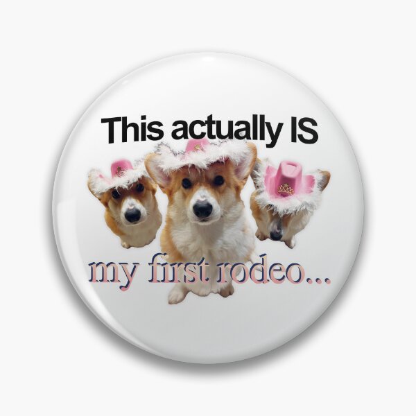 Artikelvorschau, Das ist tatsächlich mein erstes Rodeo – verfluchte Corgi-Kunst entworfen und verkauft von willow-woof.