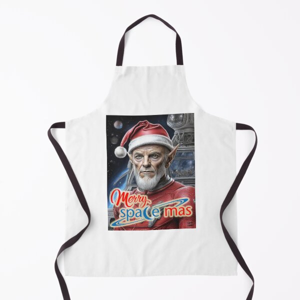 Item preview, Alien as Santa; Merry Space-Mas; Christmas;  designed and sold by StickerApe.