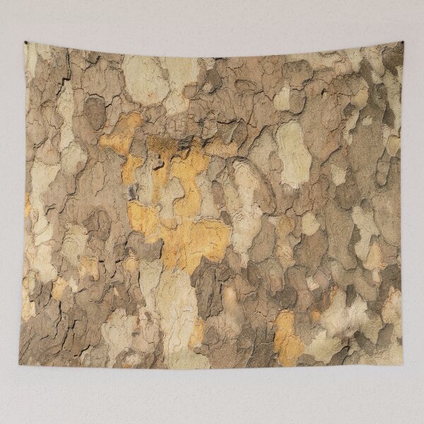 Item preview, Beauty of Tree Bark - Distinctive Markings Patchwork of a Sycamore Tree designed and sold by Georgia Mizuleva.
