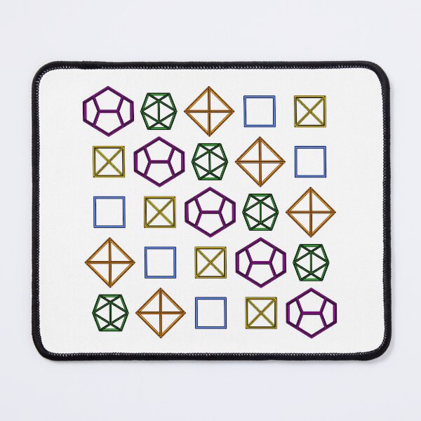 Item preview, Platonic solids in golden proportion designed and sold by Seni Lawal.