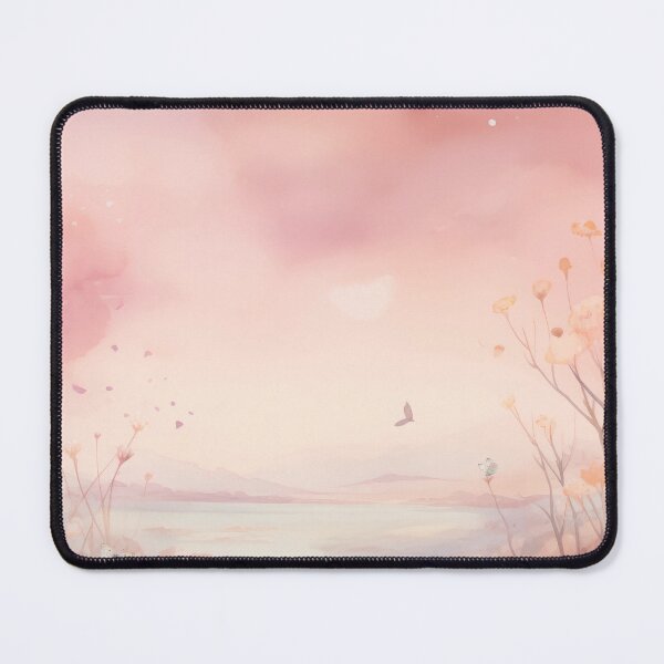 Item preview, watercolor painting sunset in the forest random tones background paper simple scene dreamy designed and sold by hAITHAM1985.