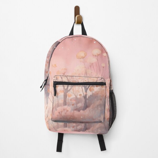 Item preview, watercolor painting sunset in the forest random tones background paper simple scene dreamy designed and sold by hAITHAM1985.