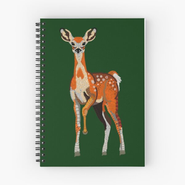 Item preview, Spirograph Bambi Baby Deer Fawn Collage designed and sold by RachelEDesigns.