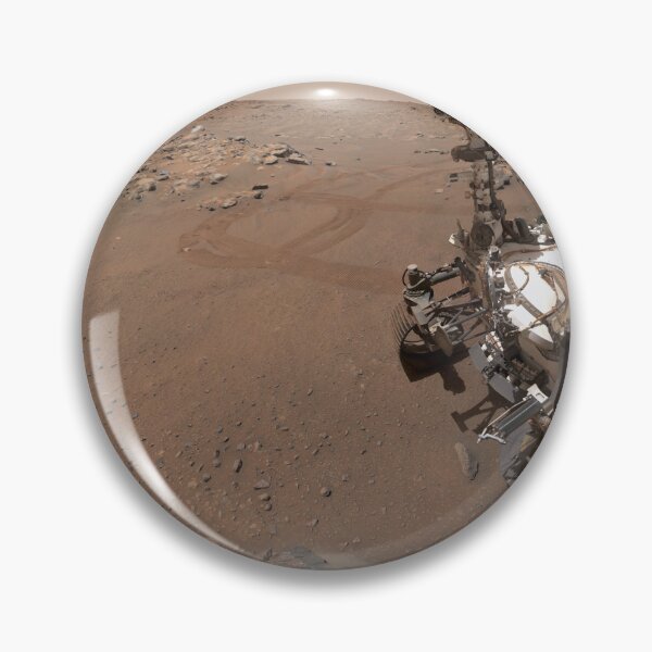 Item preview, STK204868S-Self-portrait of the Perseverance Mars rover over a rock. designed and sold by StocktrekImages.