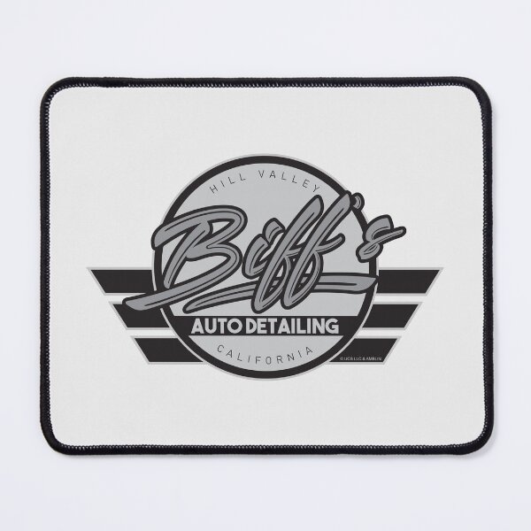 Item preview, Biff's Auto Detailing in Grey. Back To The Future Movie designed and sold by PrintStopStudio.
