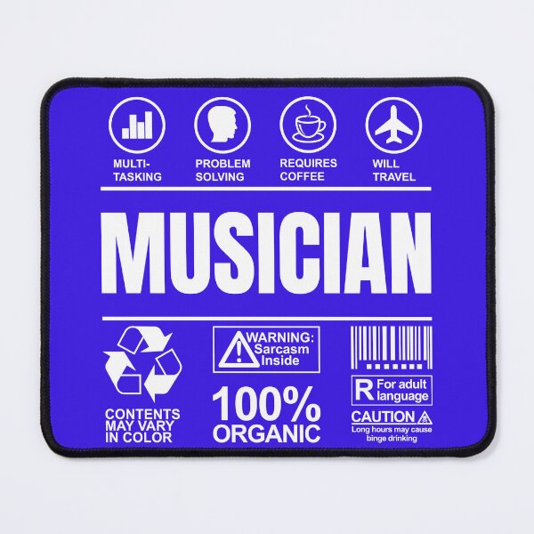 Item preview, Musician Job Profession Professional designed and sold by MacMerch121.