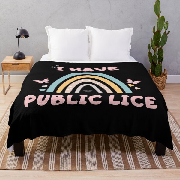 Item preview, I Have Public Lice designed and sold by FreshArtFusion.