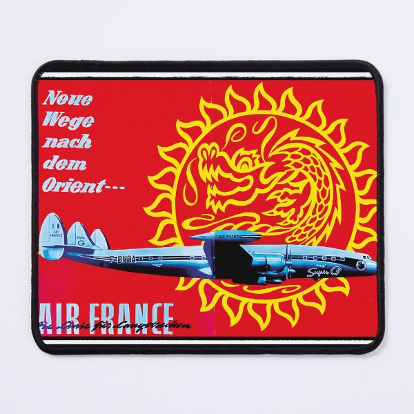 Item preview, Air France advertising from the 60s, retro airline advertising designed and sold by RoyalTarget.