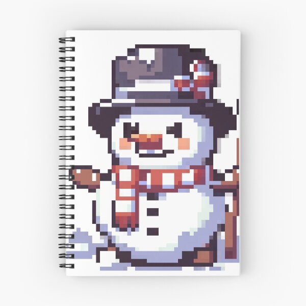 Artikelvorschau, Frosty Pixels: Ein Wintermärchen entworfen und verkauft von PixelArtly.