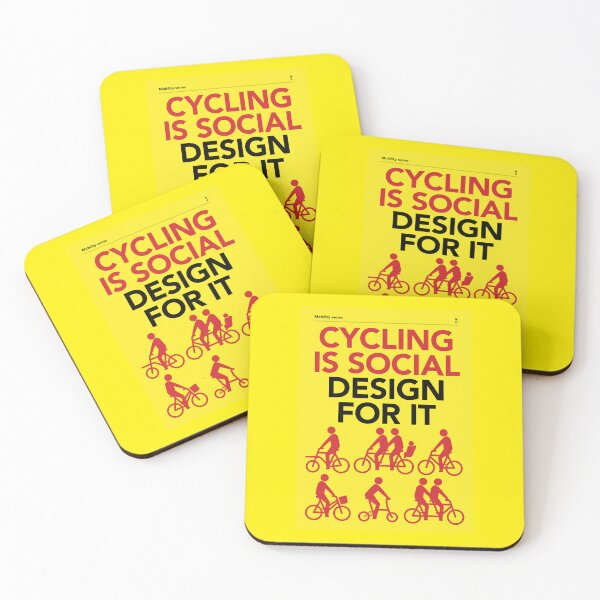 Item preview, Cycling is social, design for it designed and sold by Nanika-akimoto.