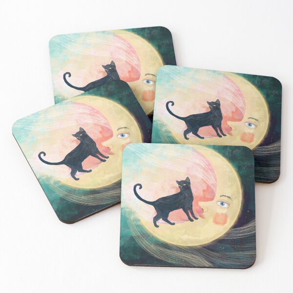 Item preview, Cat On The Moon designed and sold by zmamorije.