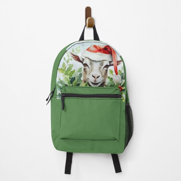 Item preview, Christmas Goat Watercolour  designed and sold by NikkiBear67.