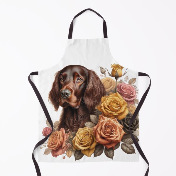 Item preview, Irish setter - dog in flowers designed and sold by DESEODESIGN.