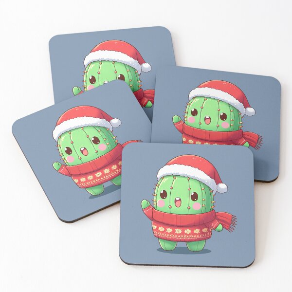 Item preview, Cute Christmas Cactus designed and sold by KAI-Studio.