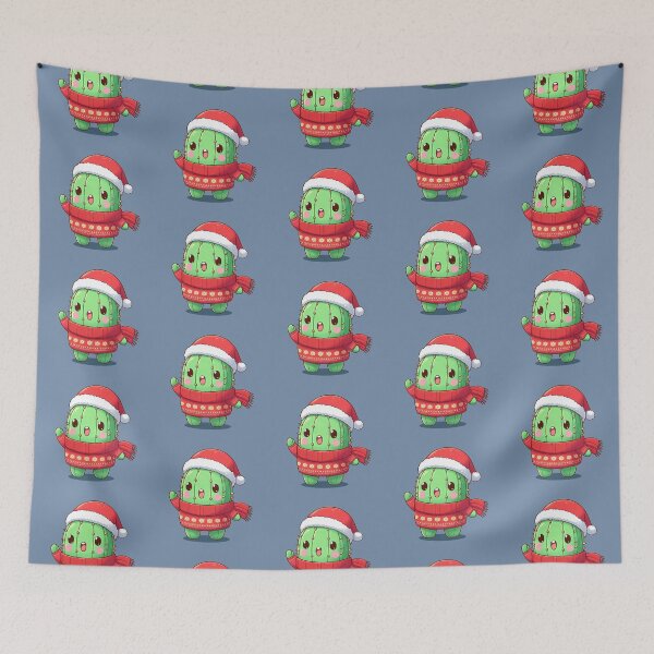 Item preview, Cute Christmas Cactus designed and sold by KAI-Studio.