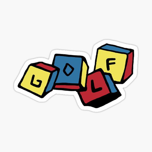 GOLF Blocks | Tyler The Creator Sticker