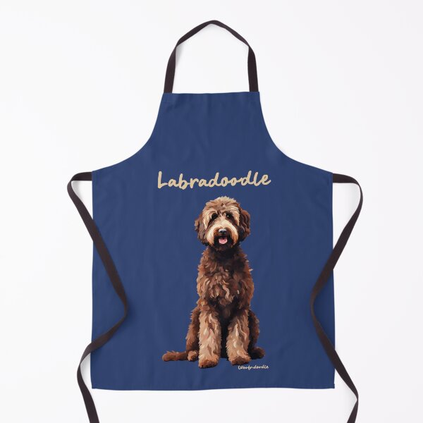Item preview, Brown Labradoodle Doodle Dog designed and sold by Happy Dog Doodles.