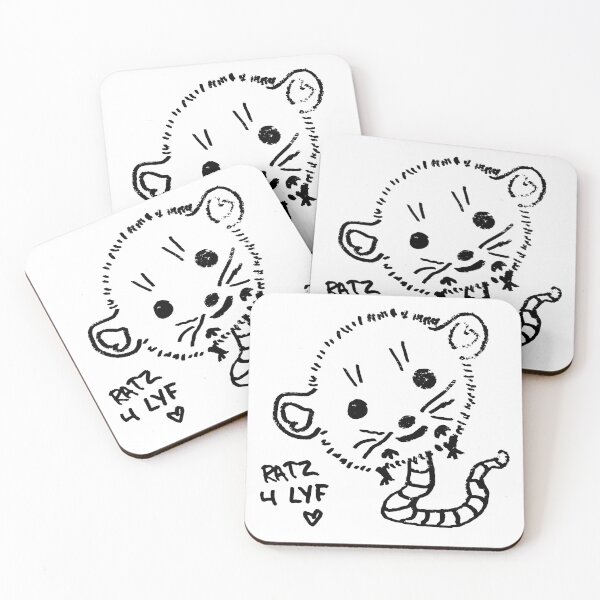 Item preview, Rats are Cool; Rats for Life;  designed and sold by StickerApe.