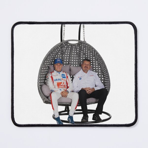 Item preview, Schumacher & Steiner in a hanging chair designed and sold by RacerFan.