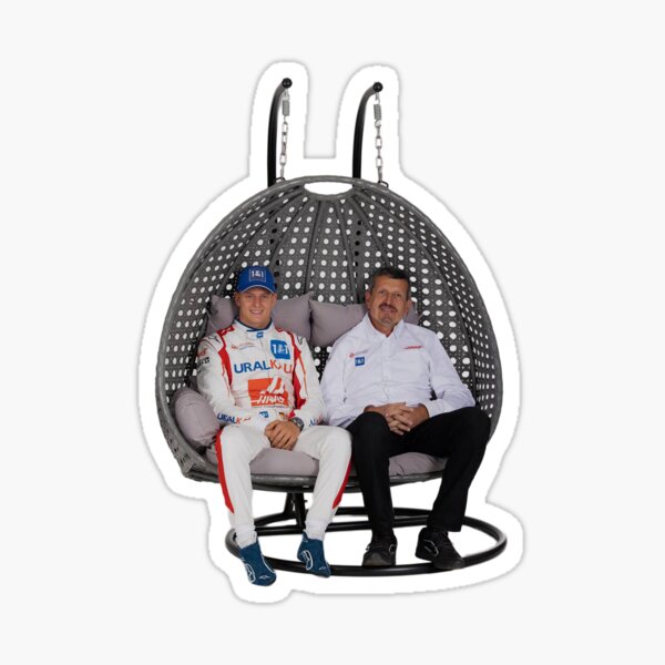 Artikel-Vorschau von Schumacher & Steiner im Hängesessel, designt und verkauft von RacerFan.