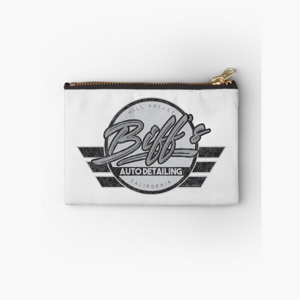 Item preview, Biff's Auto Detailing in Distressed Grey. Back To The Future Movie designed and sold by PrintStopStudio.
