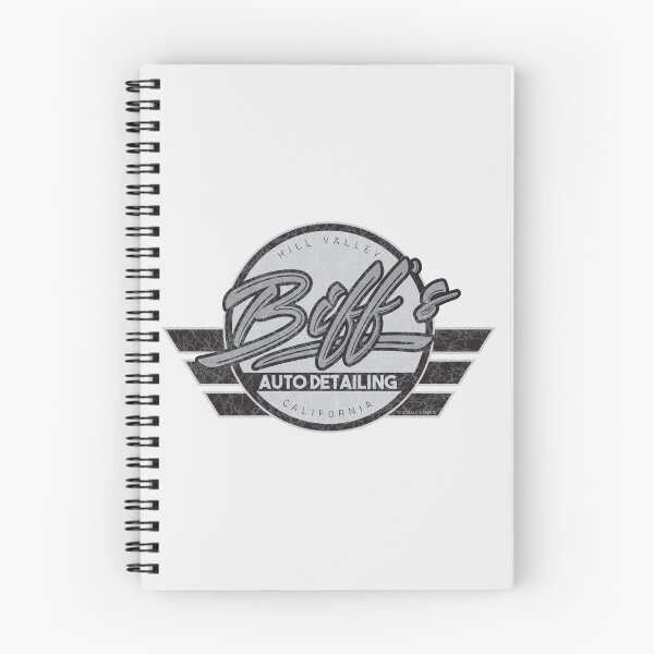 Item preview, Biff's Auto Detailing in Distressed Grey. Back To The Future Movie designed and sold by PrintStopStudio.