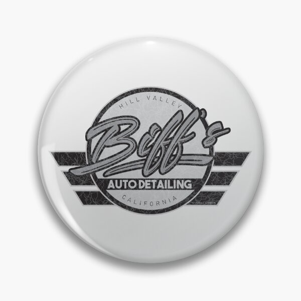 Item preview, Biff's Auto Detailing in Distressed Grey. Back To The Future Movie designed and sold by PrintStopStudio.